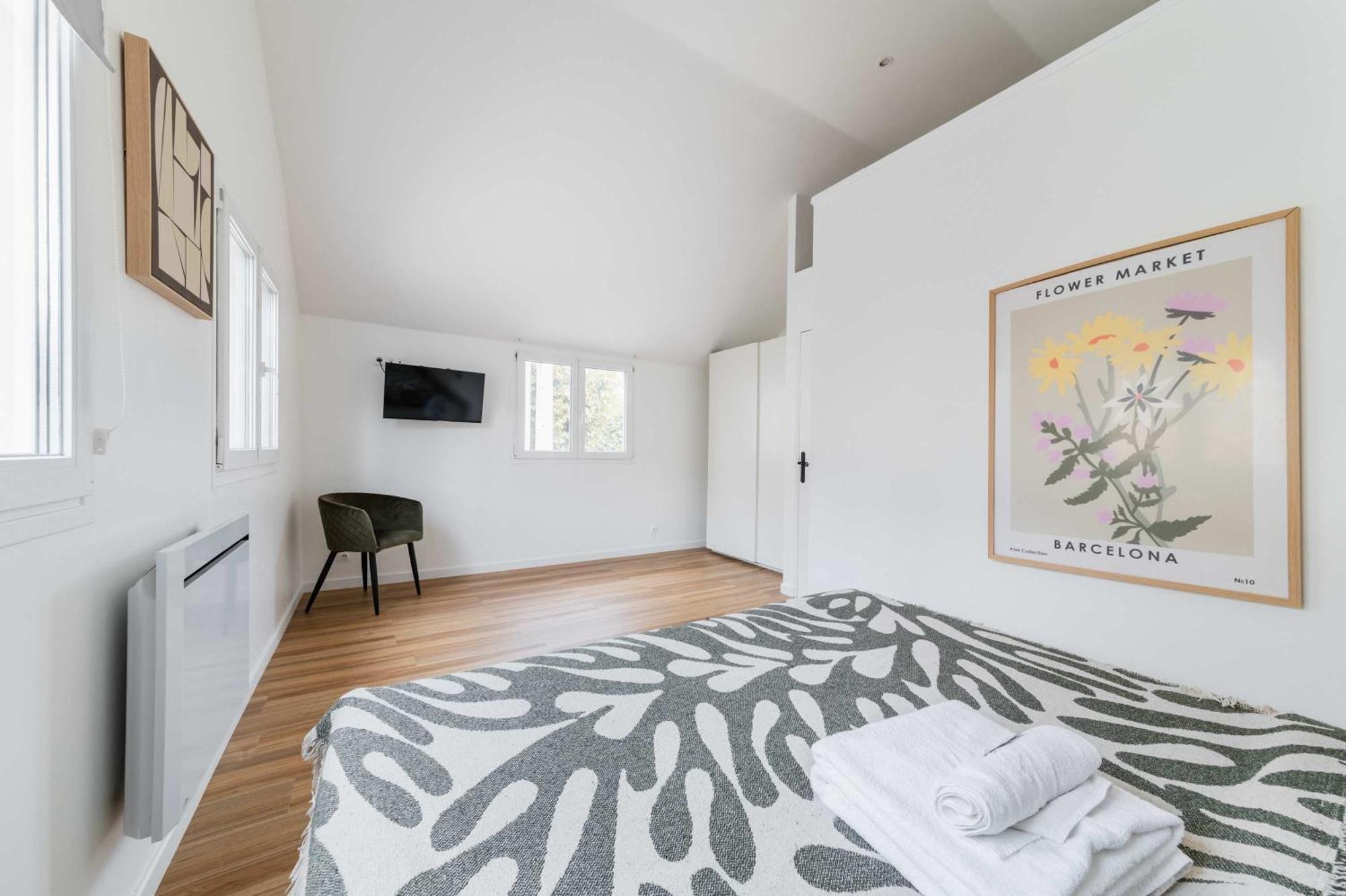 Villa Romainville Paris Pour 8 Personnes - Flat-Guest Kültér fotó